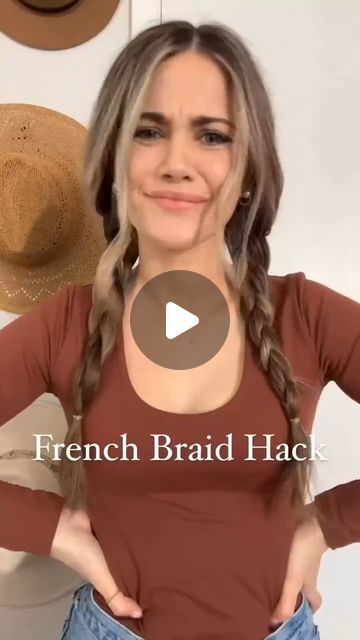 GK Hair on Instagram: "✨ Master the French Braid Hack! Effortless Elegance & Chic Style 💖  Dive into the secrets of the French braid hack and elevate your hairstyle effortlessly! 🌟 Whether you're a novice or a pro, follow our step-by-step guide to achieve a flawless French braid in minutes. 💁‍♀️ Perfect for any occasion, this timeless hairstyle adds a touch of elegance to your look. Watch our tutorial and discover how easy it is to create this classic braid with a modern twist! ✨ #FrenchBraidHack #HairstyleTutorial #chichairstyles #BeautySecrets #DIYHair #hairenvysa #eleganthair #BraidTutorial #HairFashion #beautytips #hairinspo" French Braid Hack, Braid Hack, French Braids Tutorial, Avant Garde Hair, Everyday Hair, French Twist Hair, Hair Diy, Braid Tutorial, Chic Hairstyles