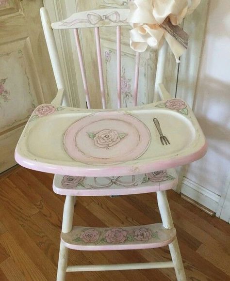 I Want A Baby, Hello Kitty Baby, Baby Room Inspiration, Nursery Room Inspiration, Casa Vintage, Baby High Chair, Dream Baby, Pink Room, Best Mother