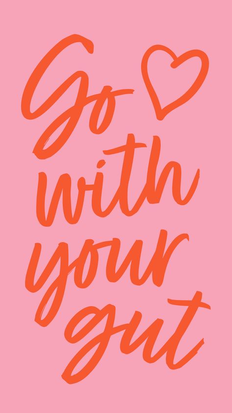 Go with your gut #motivation Gut Quotes, Guts Quotes, Planner Images, Boho Quotes, Go With Your Gut, Sunset Party, Quotes Pink, One Little Word, Inspo Quotes