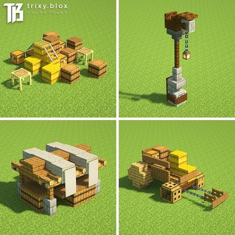 Medieval Minecraft Ideas, Minecraft Medieval Decorations, Minecraft Structures, Minecraft Banner Designs, Bangunan Minecraft, Minecraft Farm, Minecraft Cottage, Minecraft Castle, Cool Minecraft Creations