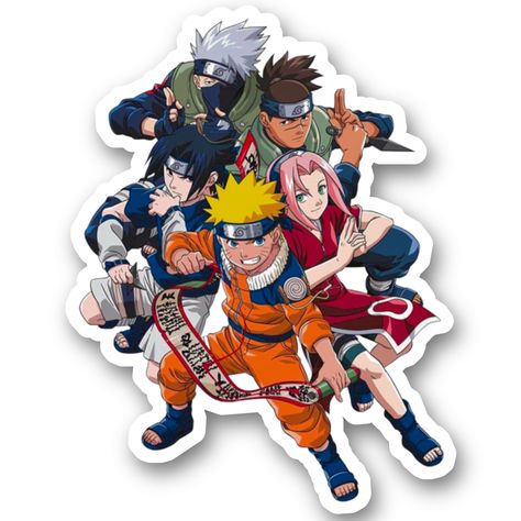 Naruto Stickers Printable Hd, Naruto Stickers Printable, Naruto Stickers, Phone Cover Stickers, Naruto Y Hinata, Bike Drawing, Preppy Stickers, Naruto Teams, Easy Love Drawings