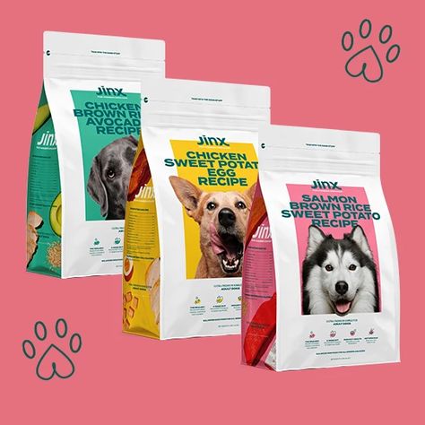 Dog Kibble, Recipes For Dogs, Dog Treat Packaging, Chicken Brown Rice, Pet Food Packaging, Pet Branding, Premium Dog Food, Dog Food Brands, Food Branding