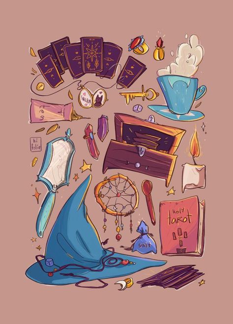 Augury Witch, Anime Lofi, Lofi Vibes, Crafty Witch, Magic Inspiration, Magical Stuff, Witchy Room, Ios Aesthetic, Witch Drawing