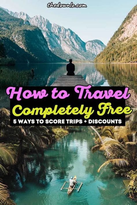 How to travel for free, how to travel for cheap, how to save money on travel this holiday season. Stop dreaming and start doing! Learn to travel cheap and budget travel around the world for free. Travel tips on how to get free accommodations, discounts and save money on travel. Traveling On A Budget, Travel For Free, Beautiful Place In The World, Frugal Travel, Get Paid To Travel, Paid To Travel, Instagram Money, Travel Influencer, Travel Cheap