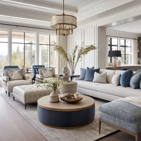 Balance Furniture, Formal Sofa, Transitional Great Room, Classic Family Room, Transitional Interior Design Style, Modern Living Room Colors, Transitional Sofa, Transitional Design Style, Transitional Interior Design