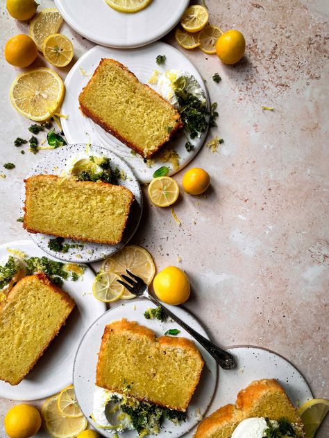 Olive Oil Loaf Cake, Baking With Olive Oil, Chewy Sugar Cookie Recipe, Basil Olive Oil, Lime Recipes, Basil Recipes, Sweetened Whipped Cream, Chewy Sugar Cookies, Olive Oil Cake