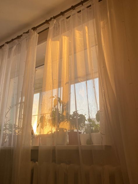 Asthetic Curtains For Room, Mesh Curtains Bedroom Aesthetic, Clear Curtains Bedroom, Aesthetic Sheer Curtains, Cute Curtains For Bedroom, Wispy Curtains Bedroom, Sheer Curtain Aesthetic, Flowy Curtains Aesthetic, Light Flowy Curtains