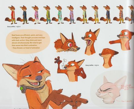 The Art of Zootopia concept art book *update more pages* UPDATE Zootopia Concept Art, Zootopia Characters, Character Expressions, Concept Art Books, Fox Character, Zootopia Art, Animation Inspiration, Disney Zootopia, Canine Art