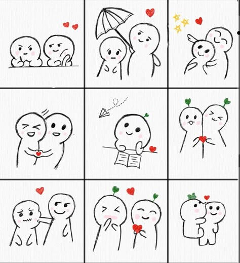 Love Doodle Art For Him, Cute Easy Drawings For Boyfriend Gift Ideas, Cute Friends Doodle, Drawing Gifts For Boyfriend, Cute Lil Drawings For Boyfriend, Asthetic Picture Drawing Simple Easy, Cute Relationship Doodles, Birthday Doodles For Boyfriend, Easy Couple Drawings Simple