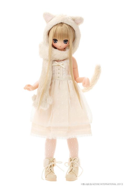 Super Dollfie, Azone Doll, Pure Neemo, Smart Dolls, Anime Doll, Cat Ears Headband, Dollfie Dream, Kawaii Doll, Gothic Dolls