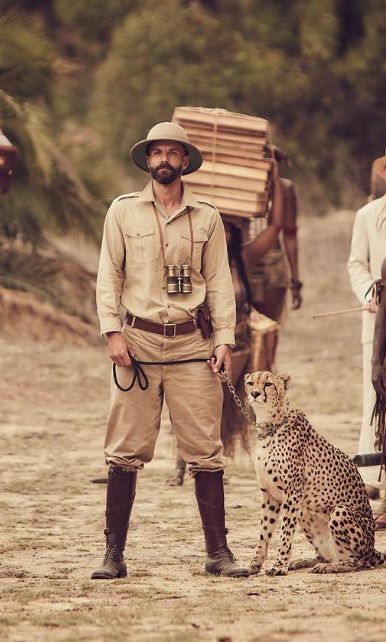 Safari Style Outfit, Adventurer Character, Adventures Guild, Indiana Jones Movie, Hunt For The Wilderpeople, Vintage Explorer, Safari Outfit, German Music, Oliver Riedel