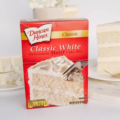 how to make box mix taste homemade Wasc Cake, Almond Wedding Cake, Wasc Cake Recipe, White Almond Cakes, Almond Wedding Cakes, Doctored Cake Mix Recipes, Recipes Using Cake Mix, Sugar Geek, Almond Cake Recipe