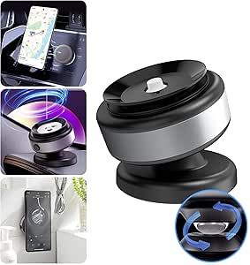 Fostex 360 Rotatable Car Magnetic Phone Holder, Magnetic Suction Phone Mount, 360°Portable Phone Holder,Electric Vacuum Magnetic Car Phone Mount for iPhone Android and All Smartphones Magnetic Phone Holder, December 2024, Phone Mount, Wearable Technology, Tv Videos, Christmas 2024, Tech Gadgets, Phone Holder, Cell Phones