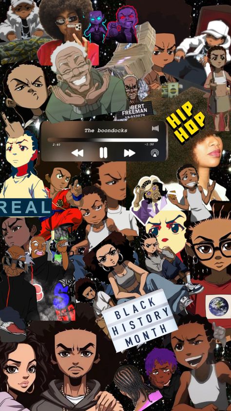 Boondocks Boondocks Comic, Boondocks Characters, The Boondocks Cartoon, Boondocks Drawings, Beauty Iphone Wallpaper, Iphone Wallpaper Preppy, Pretty Wallpaper Ipad, The Boondocks, Cute Dreads