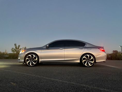 20” accords 2016 Honda Accord Sport, Honda Accord 2016, Honda Accord Sport, God Things, Honda Accord Ex, Best Jdm Cars, Car Goals, Car Cleaning Hacks, Sedans