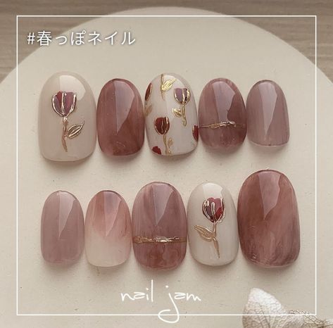 Minimal Nails Art, Fake Nails Designs, Korean Nail Art, Art Deco Nails, Elegant Nail Art, Hello Nails, Vintage Nails, Subtle Nails, Beauty Nails Design