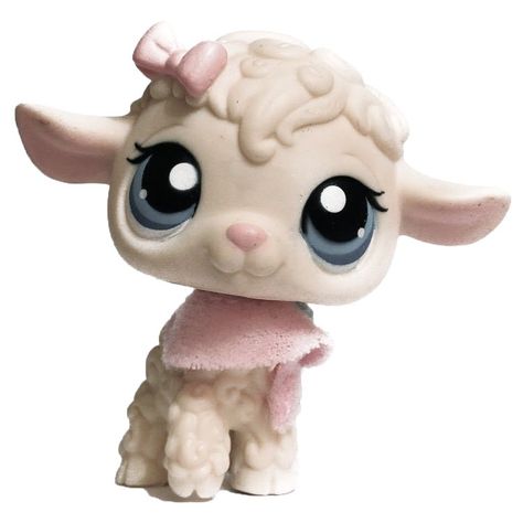 lamb littlest pet shop lps 396 coquette dollette Custom Lps, Lps Toys, Lps Pets, Lps Littlest Pet Shop, Cute Toys, Littlest Pet Shop, Big Eyes, Lps, Cute Icons