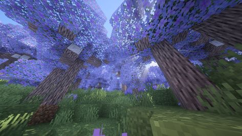 #Minecraft #mods #biome #lavender Minecraft Lavender, Biome, Minecraft Mods, Minecraft, Lavender