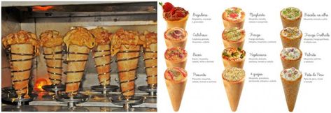 Pizza in Cone Shape? Pizza Cone Machine Can Make It Pizza Cone Recipe, Cone Pizza, Shape Pizza, Incredible Pizza, Pizza Cones, An Ice Cream, Pizza Oven, Wooden Art, Ice Cream Cone