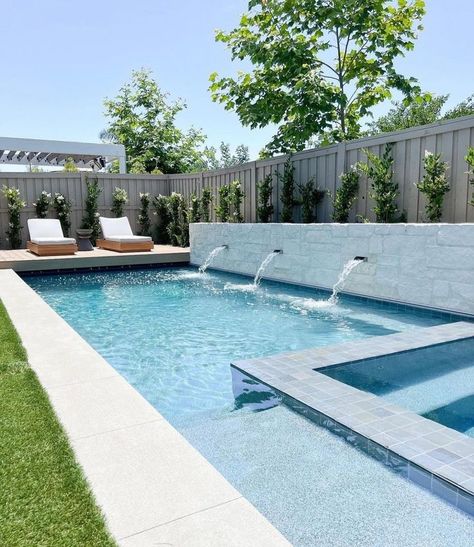 California Interiors, Dani California, Dream Backyard Pool, Pool House Designs, Outdoor Pool Area, Pools Backyard Inground, Pool Remodel, Pool Landscape Design, Backyard Dreams