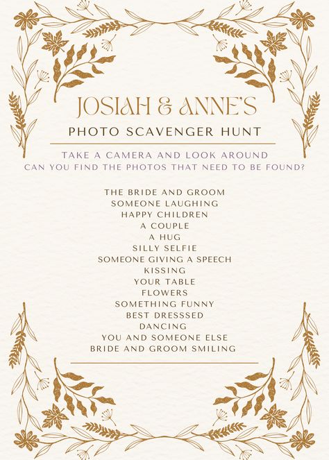 Wedding Guest Scavenger Hunt, Wedding Instagram Scavenger Hunt, Wedding Reception Photo Scavenger Hunt, Wedding Reception Scavenger Hunt, Wedding Photo Scavenger Hunt Printable, Wedding Scavenger Hunt Photos, Wedding Picture Scavenger Hunt, Photo Scavenger Hunt Wedding, Bridal Shower Scavenger Hunt