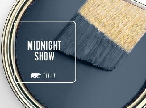 Behr Midnight, Behr Paint Colors, Pintura Exterior, Behr Paint, Room Paint Colors, Favorite Paint, Interior Paint Colors, Paint Colors For Home, Room Paint