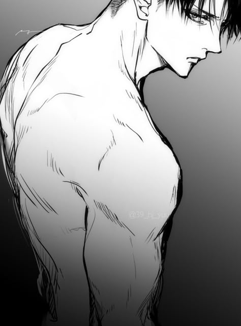 Levi Ackerman Hot Manga, Levi Ackerman Hot, Levi Cosplay, Bts Black And White, Yandere Manga, Manga Drawing Tutorials, Captain Levi, Attack On Titan Levi, Ghost Faces