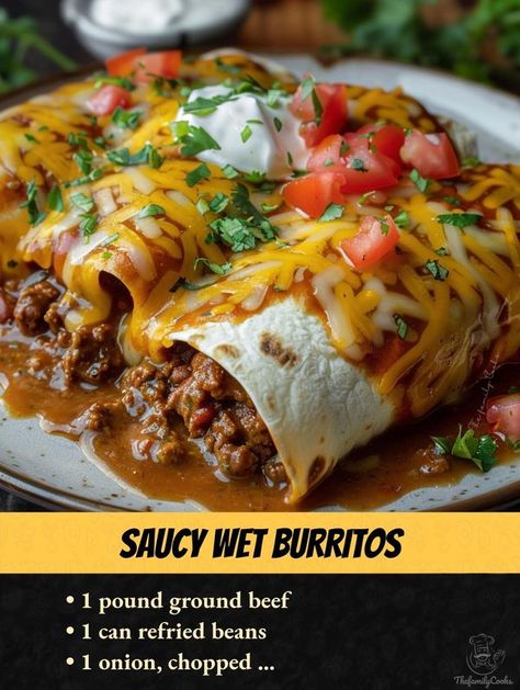 Hamburger Meat Burrito Recipes, Best Quesadilla Recipe, Burrito Recipes, Hispanic Recipes, Cheesy Chicken Enchiladas, Quesadilla Recipe, Low Carb Mexican, Mexican Foods, Quesadilla Recipes