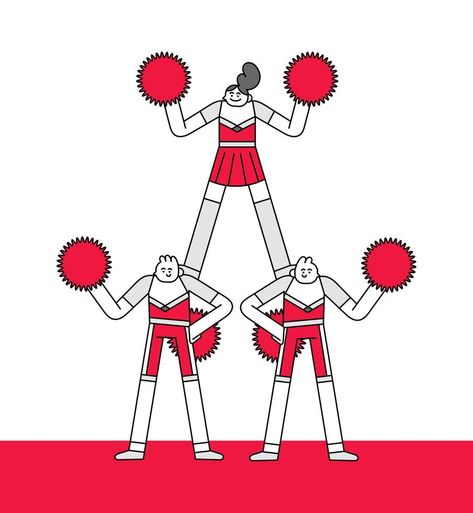 Cheerleader Standing Pose Hand Drawn Character Illustration Cheerleader Drawing, Pose Hand, Standing Pose, Style Reference, Standing Poses, Illustration Character, Vector Drawing, Illustration Vector, Character Illustration