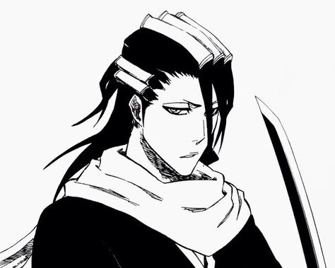 「Kuchiki Byakuya」So handsome XD Watch Bleach, Abarai Renji, Ulquiorra Schiffer, Kuchiki Byakuya, Bleach Drawing, Byakuya Kuchiki, Toshiro Hitsugaya, Kuchiki Rukia, Bleach Anime Ichigo