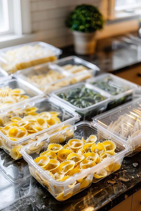 An extensive guide on the best tools and techniques to freeze fresh pasta and how to cook it to enjoy it whenever you want! How To Freeze Pasta, How To Store Fresh Pasta, Can You Freeze Pasta, Freezer Pasta, Freezing Cooked Pasta, Cooking Fresh Pasta, Kinds Of Pasta, Tuscan Pasta, Frozen Pasta