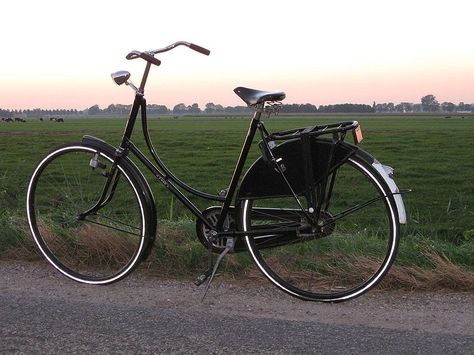 Dutch bike City Bike Style, Dutch Bicycle, Black Hair Anime Guy, Dutch Bike, Retro Bikes, Ride Bicycle, Cruiser Bicycle, Cycle Chic, I Want To Ride My Bicycle