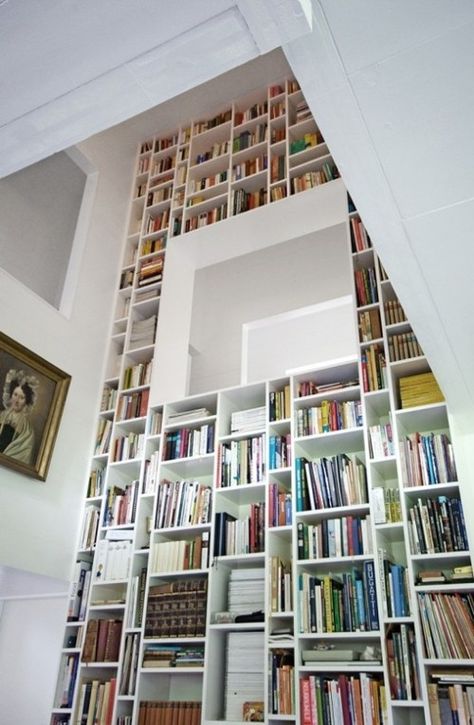 store your books in style. Interior Design Blogs, Lots Of Books, Dream Library, Home Library Design, Home Libraries, Library Design, Design Del Prodotto, Style At Home, Home Library