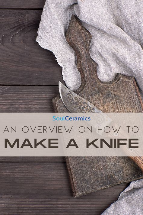 Making your own knife can be a difficult process to master, but with this step by step guide, you will have the knowledge to make a homemade knife with relative ease #knifemaking #makeknife #evenheat #diy Knife Making For Beginners, Homemade Knife, Diy Knife, Japanese Kitchen Knives, Metal Clay, Step By Step Guide, Knife Making, Kitchen Knives, Step Guide