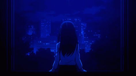 Anime Night Sky Aesthetic Gif, Blue Sky Banner Discord, Discord Gif Pfps Aesthetic Blue, Anime Sky Aesthetic Gif, Neon Blue Banner Gif, Blue Discord Gif Pfp, Blue Aesthetic Gif Pfp, Gif Night Sky Aesthetic, Dark Blue Aesthetic Banner Gif