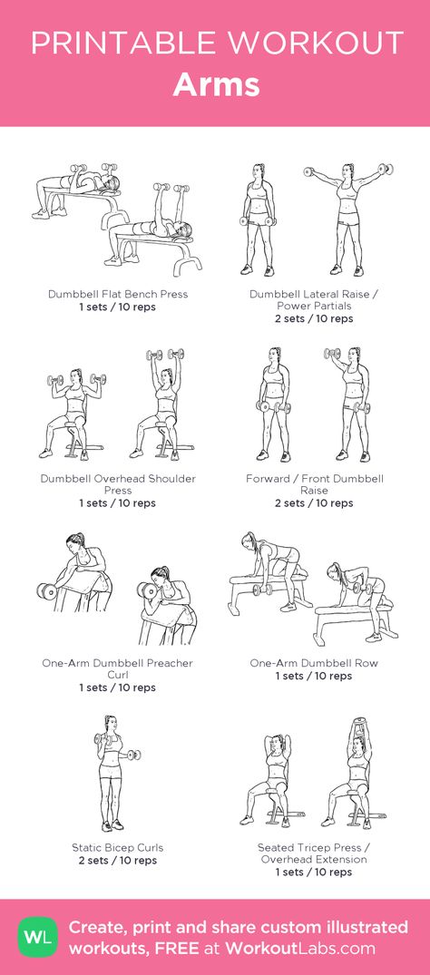 Bi And Tri Workout, Bi Workout, Workout Charts, Tri Workout, Arm Day Workout, Diy Fitness, Bicep And Tricep Workout, Workout Labs, Back Workout Women