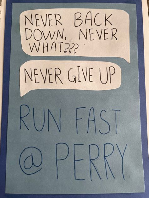 Track Poster Ideas For Friends, Funny Xc Posters, Xc Posters, Cross Country Locker Signs Ideas, Cross Country Senior Night Posters, 5k Poster Ideas, Cross Country Signs Ideas, Cross Country Poster Ideas, Cross Country Posters