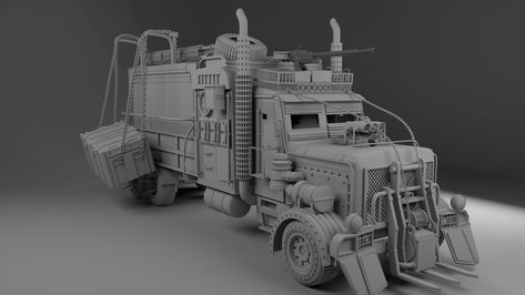 Zombie Survival Vehicle, Survival Vehicle, Apocalyptic Vehicles, Rocket Launcher, Anti Gravity, Zombie Survival, Car Design Sketch, Armor Concept, Mad Max