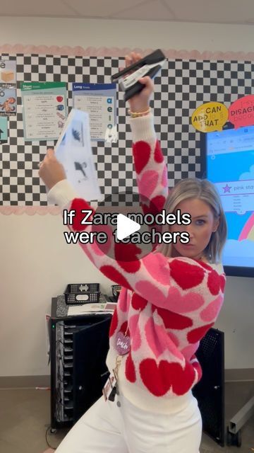 RACHAEL BURNETT on Instagram: "If you need me Zara…. I’m ready! 😉💀😜 #teachermemes #funnyteacherreels #teacherjokes #firstgradeteacher #classroom #teachersofinstagram #teachersfollowteachers #texasteachertribe #teachergram" Rachael Burnett, Zara Models, Elementary Teacher Memes Funny, Texas Teacher, Teacher Jokes, Teacher Memes, January 29, I Need You, First Grade