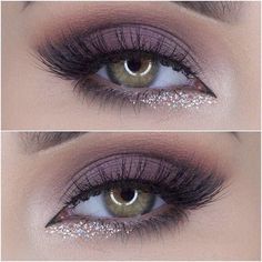 Makeup Vanity Pro his Makeup Brushes Hashtags; Makeup Organizer Desktop Blue Eye Makeup Tutorial, Glitter Smokey Eye, Eyeliner Tips, Makeup You Need, Purple Smokey Eye, Wedding Makeup Tutorial, Alat Makeup, Makeup Tip, Smokey Eye Makeup Tutorial