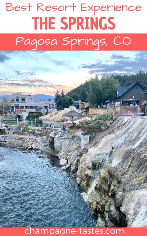 Pagosa Springs Colorado, Paradise Pools, Geothermal Heating, Pagosa Springs, Colorado Vacation, Resort And Spa, Spring Resort, Best Resorts, Spa Services