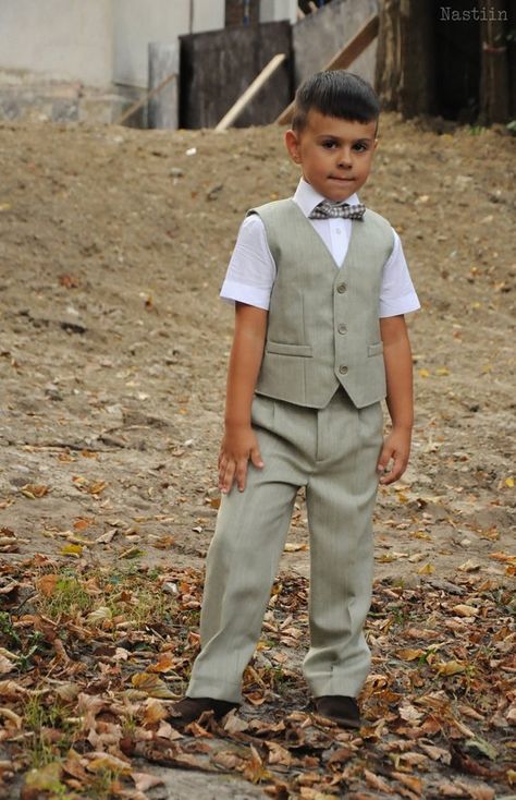 Toddler Ring Bearer Outfit, Ring Boy Outfits, Toddler Ring Bearer, Ring Bearer Suit, Wedding Outfit For Boys, Ring Boy, Vest And Pants, Baby Boy Pants, Bridal Party Outfit