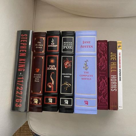 Horror Book Collection, King Grimm, 11 22 63, Books Horror, Joe Hill, The Iliad, Grimm Tales, Mha Dr, The Brothers Grimm