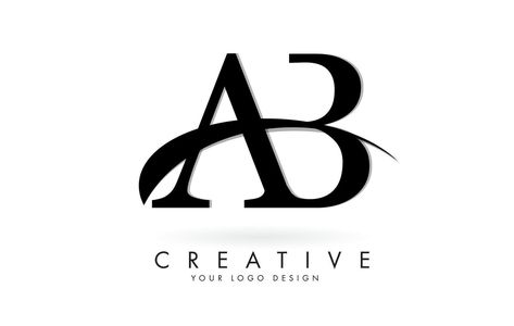 Ab Monogram Logo, Ab Logo, B Letter Logo, Life Quotes Wallpaper, Letters Logo, Graphic Design Ads, Letter Logo, Fonts Design, Wallpaper Quotes