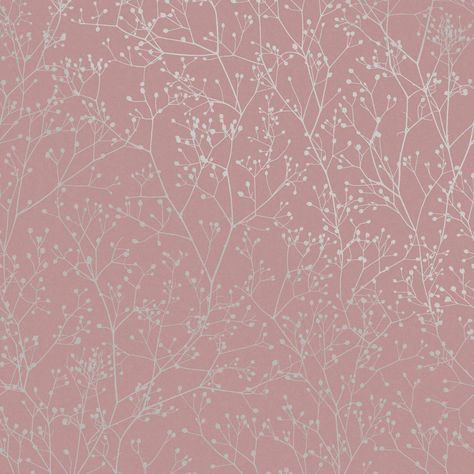 Gypsophila Shell & Rose Gold Wallpaper Pink Elegant Wallpaper, Gypsophila Wallpaper, Bedroom Wallpaper Texture, Gold Removable Wallpaper, Pink Removable Wallpaper, Studio Ceiling, Rose Gold Texture, Light Pink Background, Collage Papers