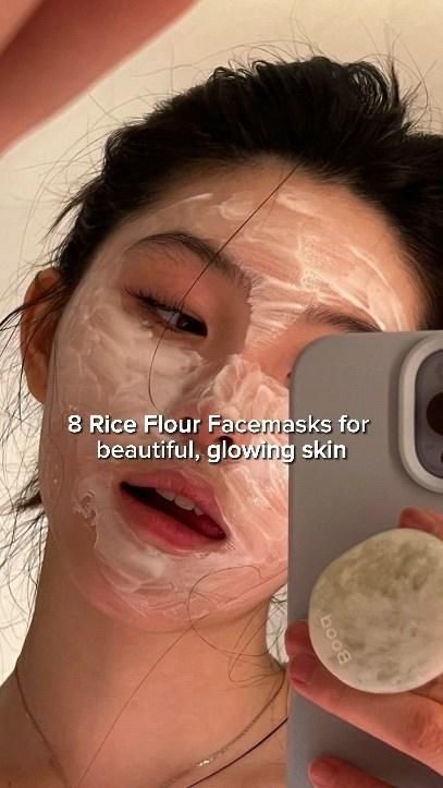 8 Rice flour facemasks for beautiful, glowing skin✅✨ Save & Follow 1️⃣Rice Flour and Honey Mask: Ingredients: Rice flour, honey Time: 15-20 minutes Frequency: 2-3 times a week 2️⃣Rice Flour and Yogurt Mask: Ingredients: Rice flour, plain yogurt - Time: 20-30 minutes - Frequency: 1-2 times a week 3️⃣Rice Flour and Turmeric Mask: Ingredients: Rice flour, turmeric powder, water Time: 15-20 minutes Frequency: 1-2 times a week 4️⃣Rice Flour and Lemon Juice Mask: - Ingredients: Rice flour, lem... Uses Of Rice Flour For Skin, Homemade Rice Flour, Rice Flour Skincare, Face Mask With Rice Flour, Rice Flour Face Mask For Acne, Rice Flour Hair Mask, Rice Flour Face Mask For Glowing Skin, Rice Powder For Skin, Rice Powder Face Mask