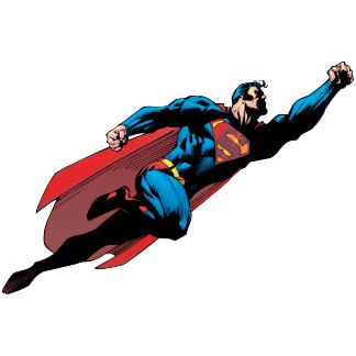 Superman - Flying to the right - Comic Superman Tattoo For Men, Super Hero Flying, Flying Superman, Superman Flying Pose, Superman Flying Drawing, Superhero Flying, Flying Superhero, Superman Pose, Superman In Space