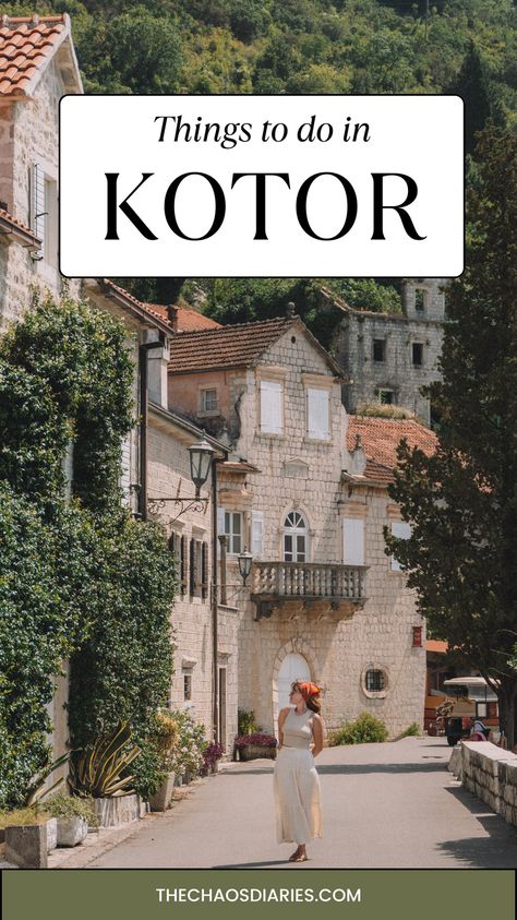 🌄 Top Things to Do in Kotor, Montenegro | Uncover the magic of Kotor with this comprehensive travel guide! From exploring ancient city walls to enjoying breathtaking views, discover the must-see attractions and hidden gems in this stunning coastal town. Perfect for your next Balkan adventure! 🇲🇪 #Kotor #Montenegro #TravelGuide #BalkanTravel #KotorItinerary Montenegro Travel, Kotor Montenegro, Balkans Travel, Adriatic Coast, Coastal Town, Hidden Beach, Ancient City, Coastal Towns, Ancient Cities