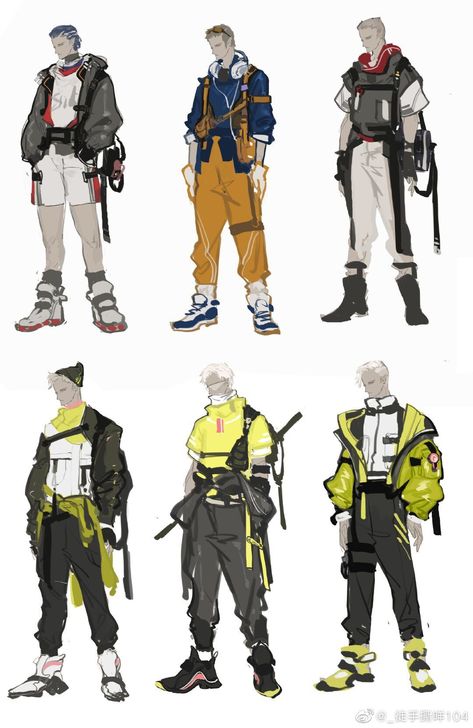 Cyberpunk Clothes, Character Model Sheet, Character Model, Cyberpunk Aesthetic, Model Sheet, Cyberpunk Fashion, Arte Cyberpunk, Cyberpunk Character, Cyberpunk Style