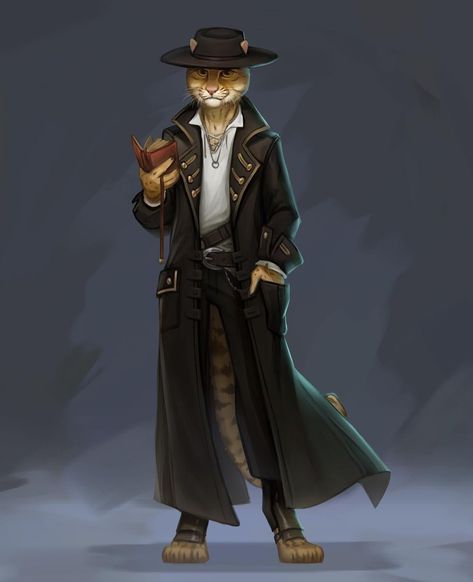 @7iceart ha pubblicato qualcosa sul suo profilo Instagram: "Cerrin - Catfolk swashbuckler Based off a Fisher Cat which is an adorable choice . . . #pathfinder…" Dnd Western, Dnd Pirates, Fisher Cat, Group Portrait, Pathfinder Character, Pathfinder Rpg, Big Group, Fantasy Races, Dungeons And Dragons Characters